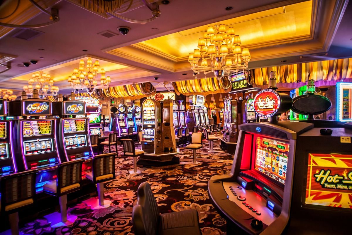 Slot game variety display showing multiple titles